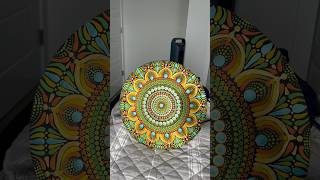 Dot Mandala Art mandala handmade art viralvideo trending paintingforbeginners reels tutorial [upl. by Geordie]