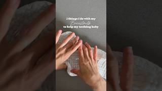 2 things I do with my breastmilk to help my teething baby [upl. by Lecrad504]