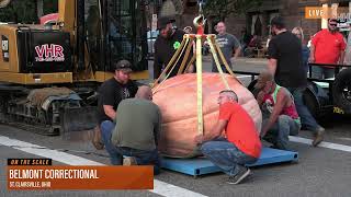 2023 Barnesville Pumpkin Festival Weigh Off Belmont Correctional Entry [upl. by Leverett595]