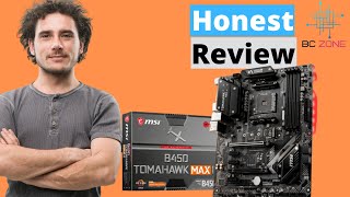 Is This The Best Budget Motherboard For Ryzen 5 3600 MSI B450 Tomahawk MAX II Honest Review [upl. by Eddana]