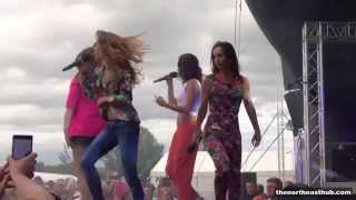 B witched LIVE performance at Newcastle Pride 2015 [upl. by Leavelle800]