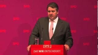 Rede von Sigmar Gabriel auf der Themenkonferenz Bildung [upl. by Munn]