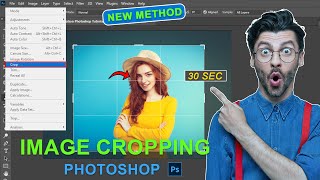 How to crop in photoshop 2024  photoshop tutorial for beginner [upl. by Aihsoj]