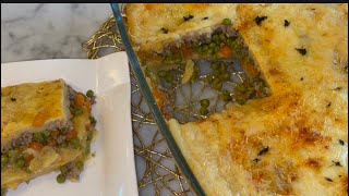 Recette hachis Parmentier aux légumes facile et rapide  صينية بطاطس بالخضر واللحم المفروم [upl. by Danielle]