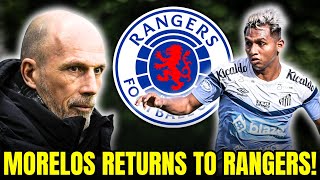 EL BUFALO RETURNS Morelos Back in BLUE  RANGERS NEWS TODAY [upl. by Ardnoed]