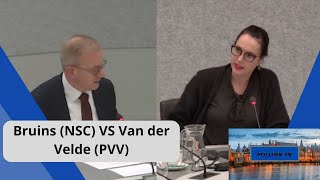 Van der Velde PVV VS Bruins NSC quotEen kleine groep GIJZELT onze TRADITIES zoals ZWARTE PIETquot [upl. by Stryker]