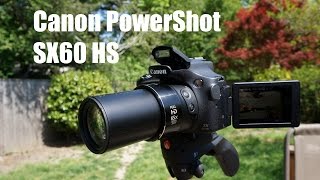 Canon SX60 HS 65x Optical Zoom amp Video Review  Super Zoom [upl. by Nilyam]