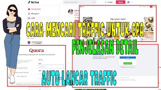 CARA MENCARI TRAFFIC UNTUK CPA PENJELASAN DETAIL [upl. by Qulllon]