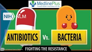 Antibiotics vs Bacteria Fighting the Resistance [upl. by Ennaylime]