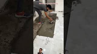 granite tiles flooring marble tileswale construction satisfying shortvideo funny ytshorts [upl. by Cobby310]