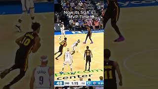 SGA Playing Like an MVP 🔥 NBA Highlights  MVP Moments  Basketball Short nba basketball sga [upl. by Edwine]