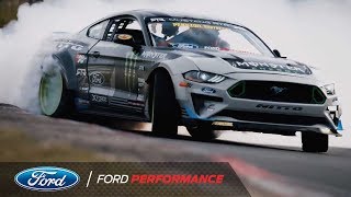 Ford Mustang Drifts the Nurburgring with Vaughn Gittin Jr  Ford Performance [upl. by Htiekal328]