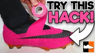 How To Make Laceless Nike Boots Nike to Nemeziz Transformation [upl. by Bremble]