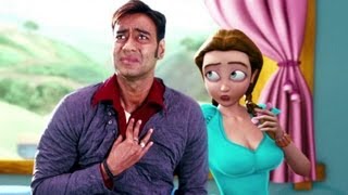 Ajay Devgn fights the Toonasurs  Toonpur Ka Super Hero [upl. by Heigl615]