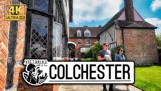 My Walk Around Colchester Essex Englands First Town 4K [upl. by Vikky]