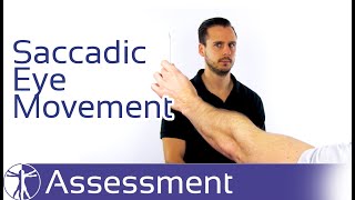 Saccadic Eye Movement  Traumatic Neck Pain amp Cervicogenic Dizziness [upl. by Bausch]