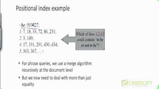 WDM 22 Phrase Query Using Positional Index [upl. by Ecitsuj]