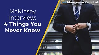 McKinsey Case Interview 4 Things You Never Knew [upl. by Razatlab]