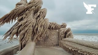 🔴Lacs gelés villes sous la neige les images spectaculaires du «blizzard du siècle» aux ÉtatsUnis [upl. by Granniah428]