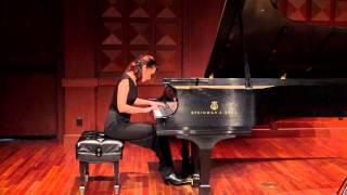 Lowell Liebermann Piano Sonata No 3 full Josephine Yang [upl. by Amick]