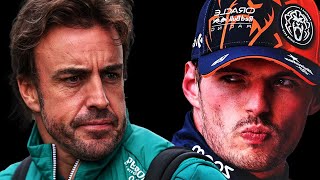 FERNANDO ALONSO SAYS MAX VERSTAPPEN MUST BEHAVE F1 News [upl. by Atyekram]