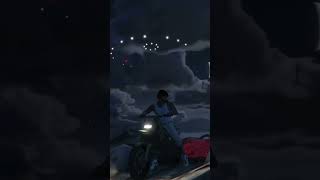 Did you know about this UFO on top of Mount Chiliad GTA Story Mode [upl. by Kcirtap]