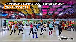 Unstoppable ChoreoIvone Lusiana INA  September 2024demo RLD Lyafittnes [upl. by Aisel]