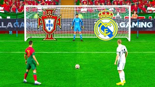 FIFA 23  PORTUGAL VS REAL MADRID I PENALTY SHOOTOUT I PSG 4K [upl. by Bena155]