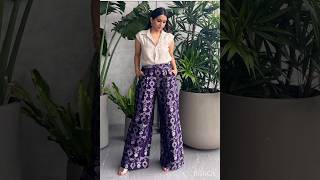 Brocade Pant Style Cord Set youtubeshorts brocade cordset [upl. by Enail]