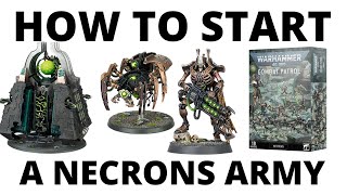 How to Start a Necrons Army in Warhammer 40K 10th Edition Necron Beginner Guide to Start Collecting [upl. by Ahsinek]