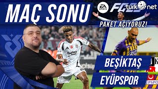 Beşiktaş  Eyüpspor  Maç Sonu Değerlendirmesi  FC25 Paket Açılımı [upl. by Lahcar943]