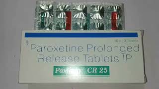 paxidep cr 25 hindiparoxetine hydrochloride 25 mg [upl. by Suqram]