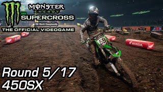 Oakland  2017 450SX Round 517  Monster Energy Supercross PC [upl. by Valerie]