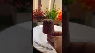 Chocolate with red string shortsvideo icecream chokolate food [upl. by Nadda]