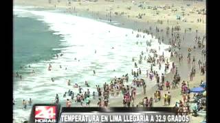 Senamhi más de 30 grados registrará Lima en este verano [upl. by Noe826]