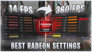 NEW AMD RADEON 2023 SETTINGS BEST AMD Settings For GAMING amp FPS BOOST [upl. by Rybma955]