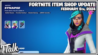 NEW SKIN DROP TOMORROW MID SHOP RN Fortnite Item Shop February 5th 2024 Fortnite Chapter 5 [upl. by Pearla564]