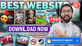 🔥Finally Best Website To Download Pc Games 2024  Free Games  Legal Website No PiracyNew Games [upl. by Adlig]