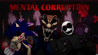 Fnf mashup Mental corruption Its a me V2 x diagraphephobia x ycr encore x expurgation [upl. by Eudo]