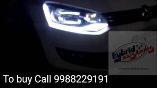 Volkswagen Polo Vento DRL headlights [upl. by Yssis290]