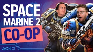 Warhammer 40000 Space Marine 2  Can We Conquer The Coop Campaign [upl. by Hannahoj]