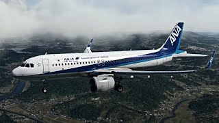 MSFS 2020  Ultra realistic 4K  Tokyo Haneda  Nagasaki  Full Flight  ANA A320 [upl. by Ahtenak61]