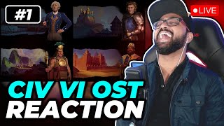 Civilization VI OST Reaction  Gathering Storm OST Pt 1 Canada Hungary Inca Mali [upl. by Hanavas523]