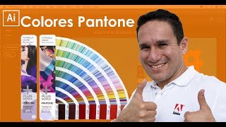 ✅✅ Como encontrar colores Pantones en Illustrator Adobe Illustrator Tutorial [upl. by Atikram]