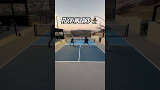 Backhand Flick 🔥 pickleball pickleballtournament shorts pickleballhighlights highlights [upl. by Enitsua980]