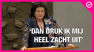 Caroline van der Plast WOEST op afwezige NSCminister quotIk vind het HEEL VREEMDquot [upl. by Ferd]