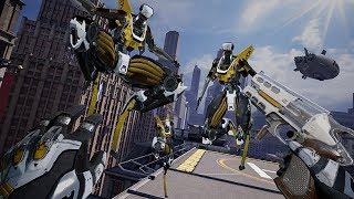 Robo Recall Unplugged  6 Minutes Of Oculus Quest Gameplay [upl. by Leila144]