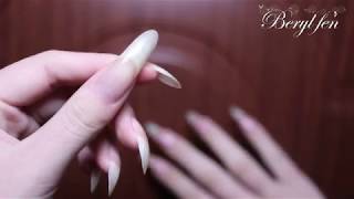 【ASMR】Naturallongnails， tapping，sleepy pleasure [upl. by Trella]