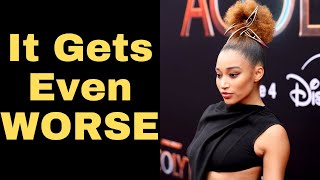 Amandla Stenberg Jokingly Calls Leslye Headland quotA Sick Twisted Masochistquot [upl. by Pinsky]