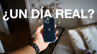 Un día productivo con el iPhone 13 mini  Batería cámaras y apps [upl. by Geffner902]